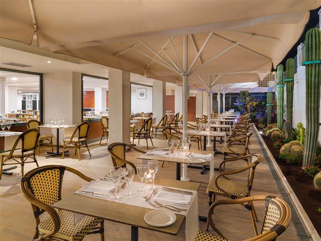 Citrus Restaurant's terrace
